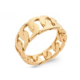 Bague plaqué-or 750/000 3 microns 2PLK600