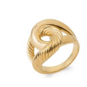 Bague plaqué-or 750/000 3 microns 2912100