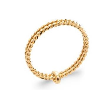 Bague plaqué-or 750/000 3 microns NBV2900