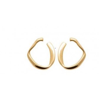Boucles d'oreilles plaqué-or 750/000 3 microns IJH7000