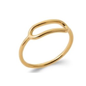Bague plaqué-or 750/000 3 microns 2911300