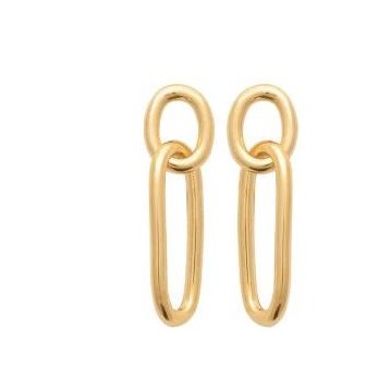 Boucles d'oreilles plaqué-or 750/000 3 microns 2583800