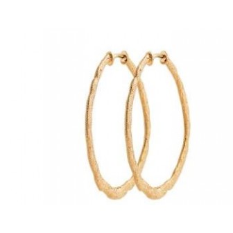 Créoles plaqué-or 750/000 3 microns 2635040