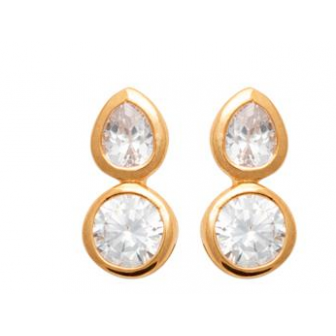 Boucle d'Oreilles Plaqué -OR 750/000 3MICRONS OZ 2589310