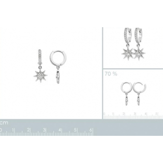 CREOLE ARGENT 925 //000 RHODIE OZ 1638210