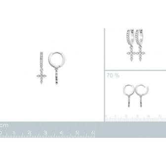 CREOLE ARGENT 925/000 RHODIE OZ 1638110