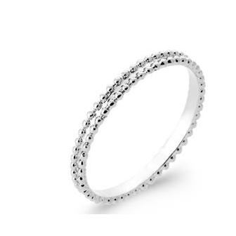 Bague argent rhodié 925/000 7925600
