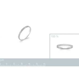 Bague argent rhodié 925/000 7925600