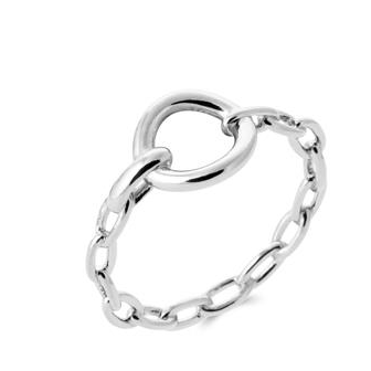 Bague argent rhodié 925/000 7918700