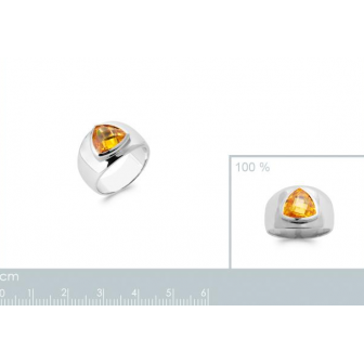 Bague argent rhodié 925/000 oz 1924390