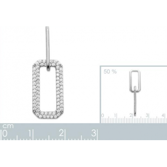 Pendentif argent rhodié 925/000 oz 1771910