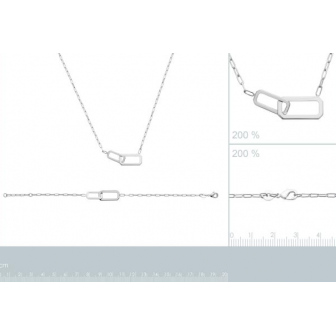 Bracelet argent rhodié 925/0000 72183918