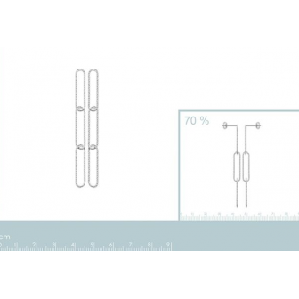 Boucles d'oreilles argent rhodié 925/000 7585700