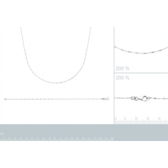 Bracelet argent rhodié 925/000 72186318