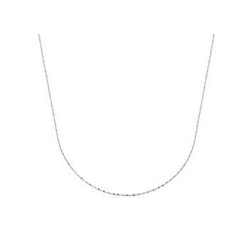 Collier argent rhodié 925/000 DZA85245