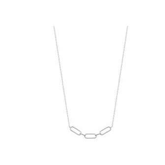 Collier argent rhodié 925/000 DZA84545
