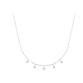 Collier argent rhodié 925/000 oz DZA59345