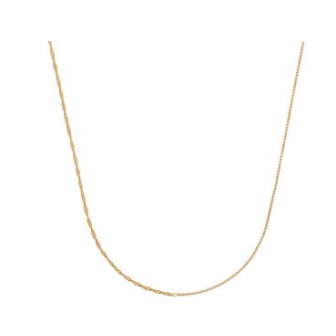 Collier plaqué-or 750/000 3 microns 921876