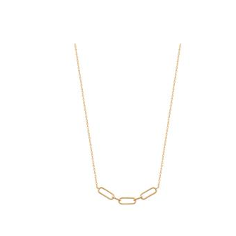 Collier plaqué-or 750/000 3 microns DZA84545