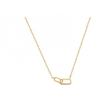 Collier plaqué-or 750/000 3 microns 92183945