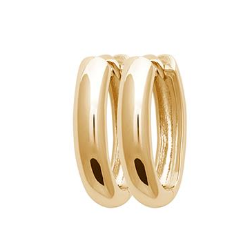 Créoles plaqué-or 750/000 3 microns 2638900