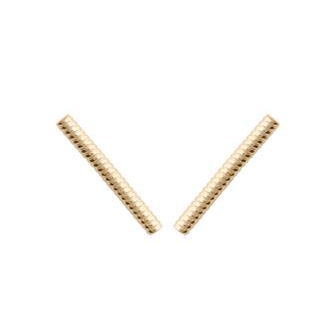 Boucles d'oreilles plaqué-or 750/000 3 microns UHB4100