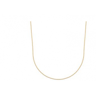 Collier plaqué-or 750/000 3 microns 29200945