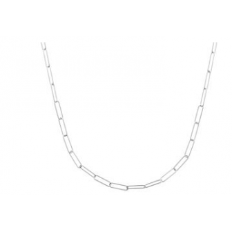 Collier argent rhodié 925/000 NKO86045