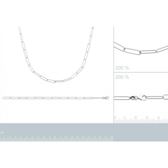 Bracelet argent rhodié 925/000 72186018