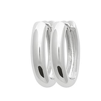 Créoles argent rhodié 925/000 7638900