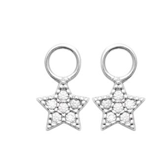 Boucles d' oreilles argent rhodié 925/000 oz 1595010