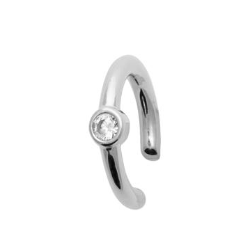 Bague d'oreilles argent rhodié 925/000 oz 1593410