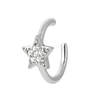 Bague d'oreilles argent rhodié 925/000 oz 1590910