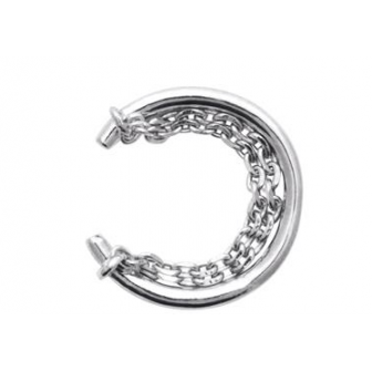 Bague d'oreilles en argent rhodié 925/000 7592900