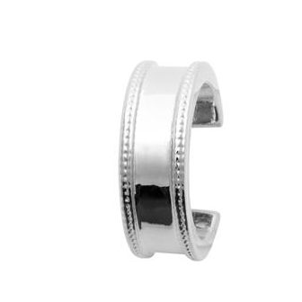 Bague d'oreilles argent rhodié 925/000 7596100