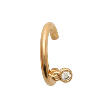 Bague d'oreilles en plaqué-or 750/000 3 microns oz 2593510