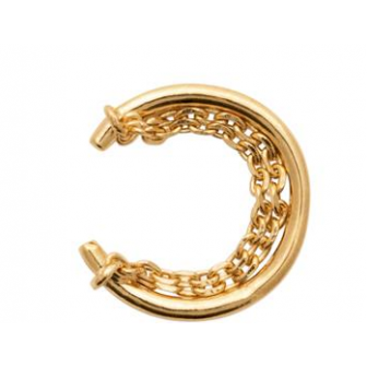 Bague d'oreilles plaqué-or 750/000 3 microns 2592900