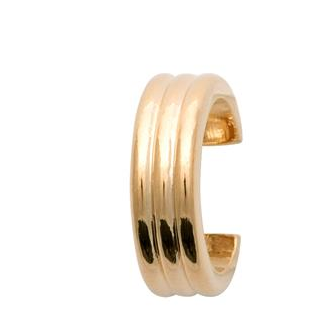 Bague d'oreilles plaqué-or 750/000 3 microns 2595600