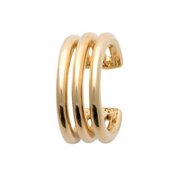 Bague d'oreilles plaqué-or 750/000 3 microns 2595900