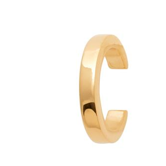 Bague d'oreilles plaqué-or 750/000 3 microns NJI3100