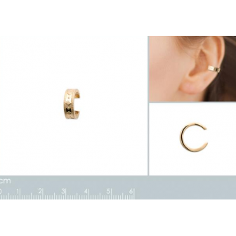 Bague d'oreilles plaqué-or 750/000 3 microns 2596000