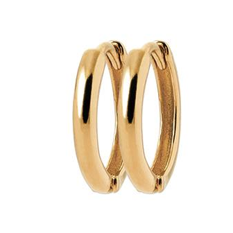 Créoles plaqué-or 750/000 3 microns 2637414