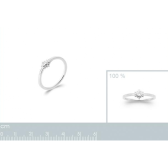 Bague argent rhodié 925/000 oz 1920910