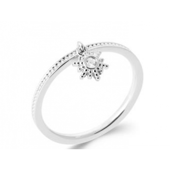 Bague argent rhodié oz 925/000 NJI0810