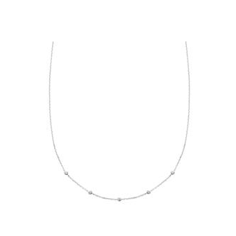 Collier argent rhodié 925/000 oz NJI44645