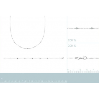 Bracelet argent rhodié 925/000 oz 87344618