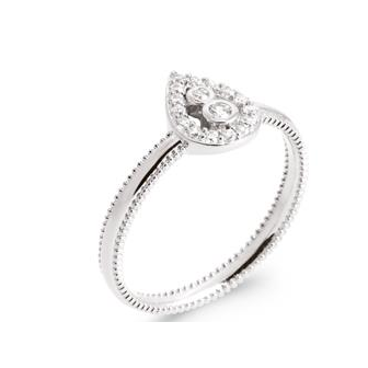 Bague argent rhodié 925/000 oz 1913310