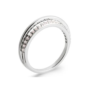 Bague argent rhodié 925/000 oz 1913210