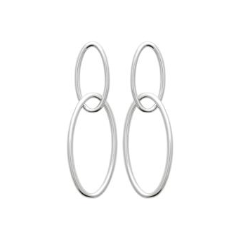 Boucles d'oreilles argent rhodié 925/000 7588200