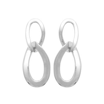 Boucles d'oreilles argent rhodié 925/000 7587700
